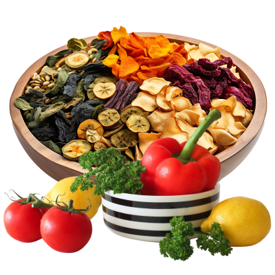 Freeze dried vegetables